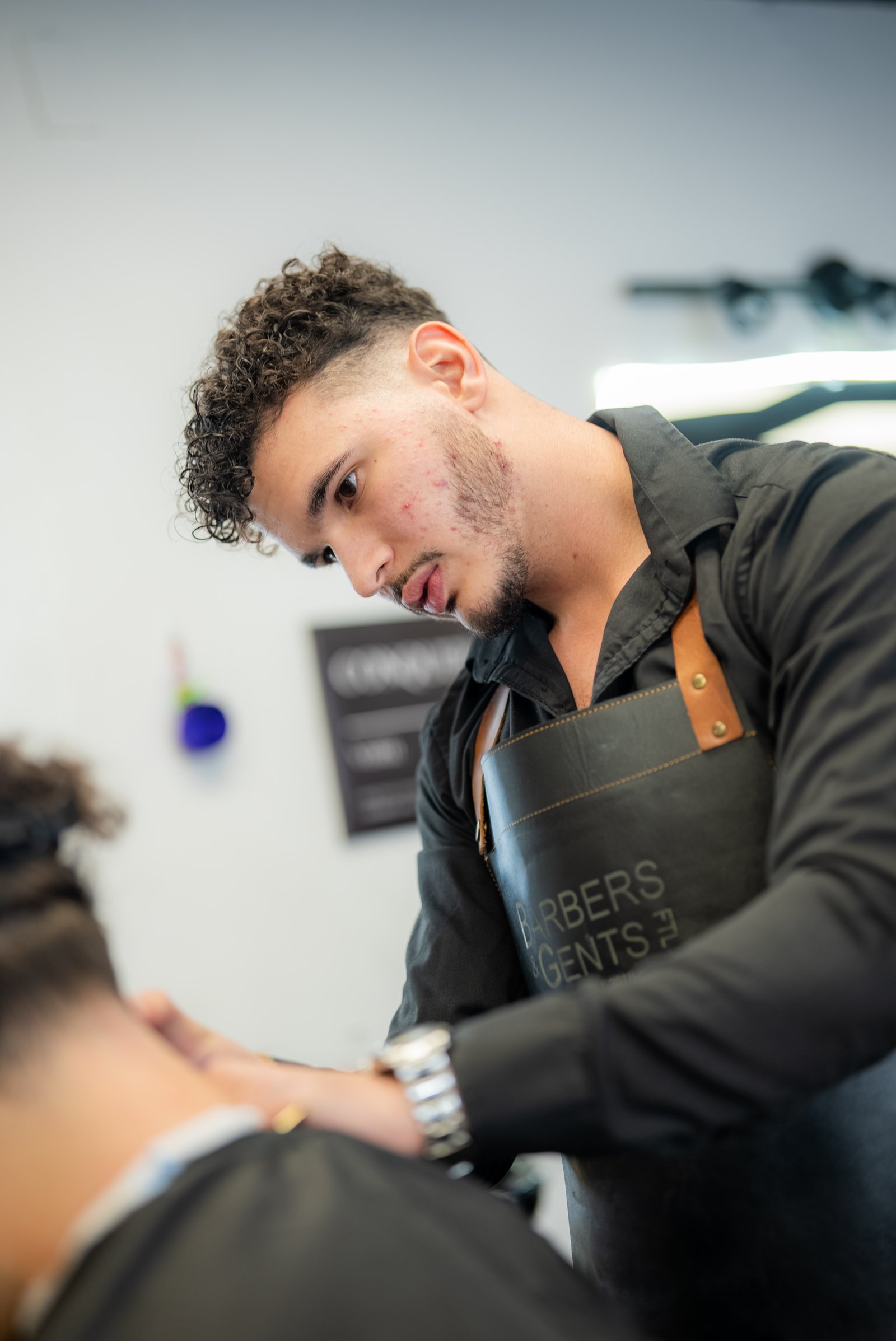 Alexander di' Ferrer trabajando